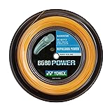Yonex BG80 Power Badminton String (200m Reel) Orange