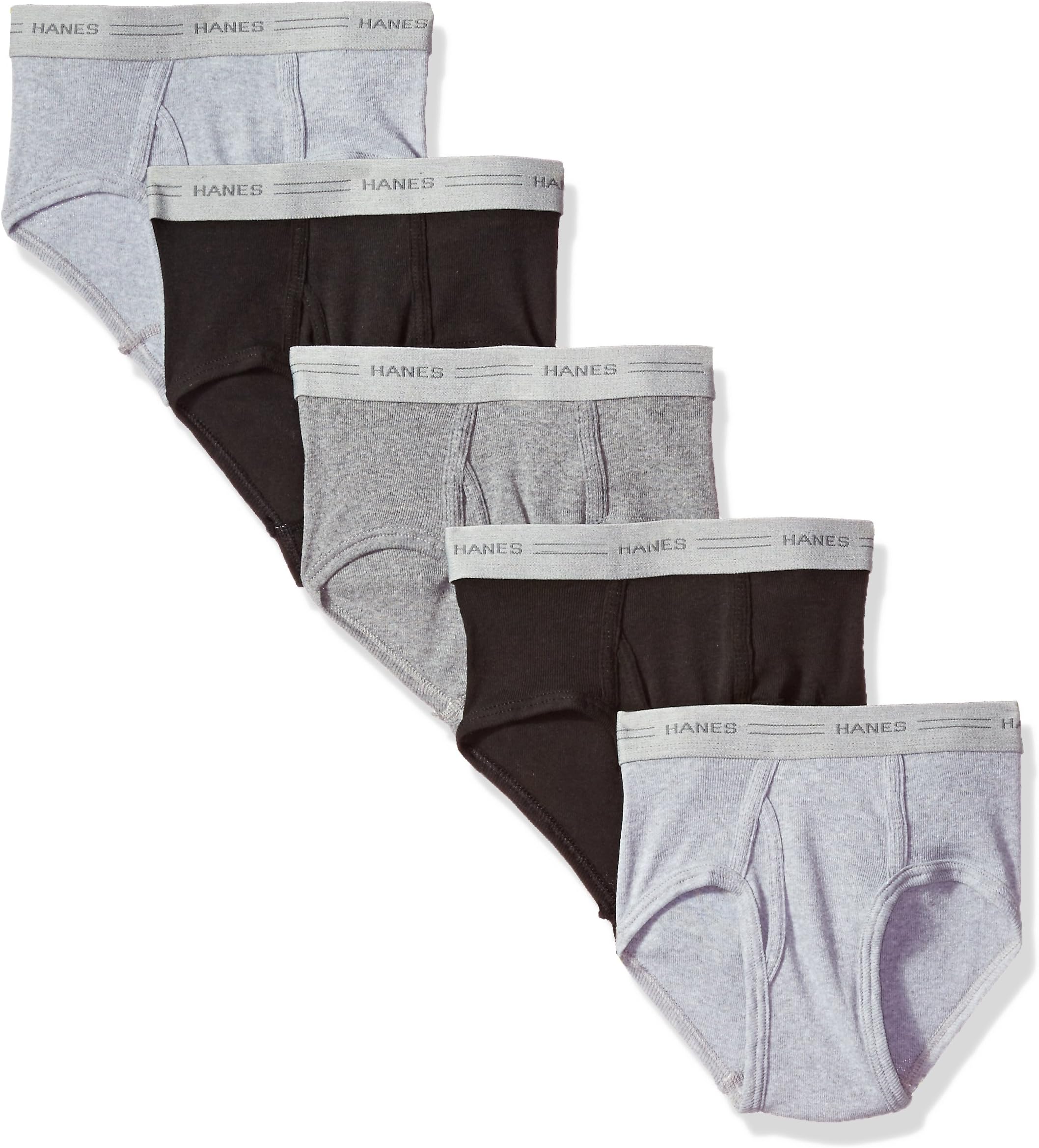 Hanes Big Boy's ComfortSoft 5 Pack Briefs