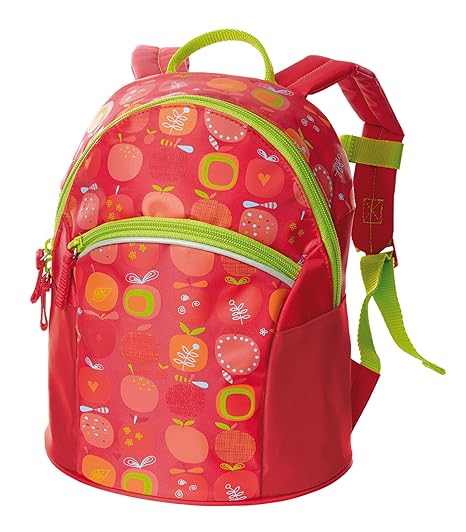 sigikid, Mädchen, Kinder Rucksack klein, Apfelherz, Rot, 24637