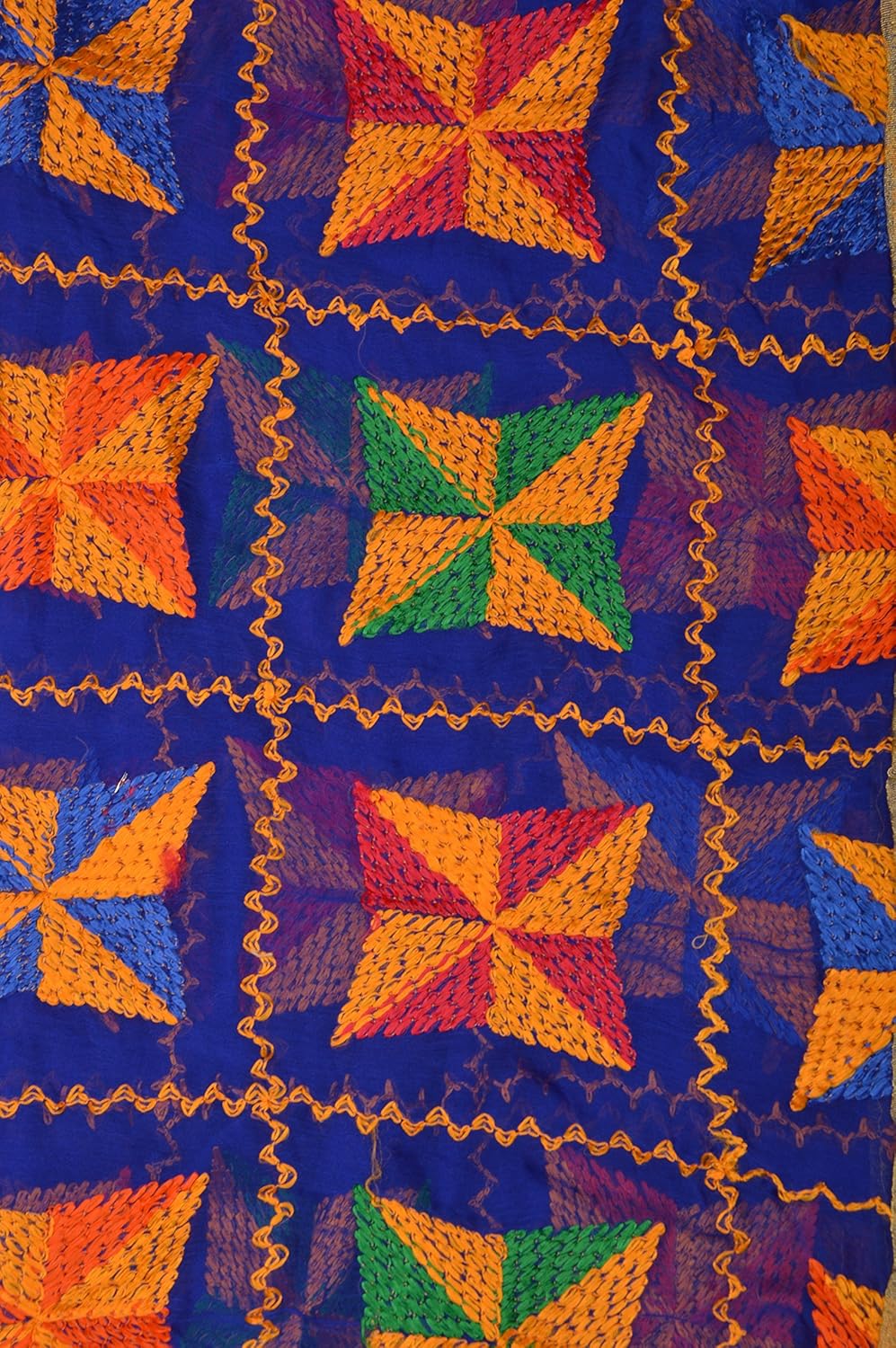 phulkari dupatta (blue)