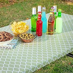 Tablecloth for Folding Table -Fitted Rectangular