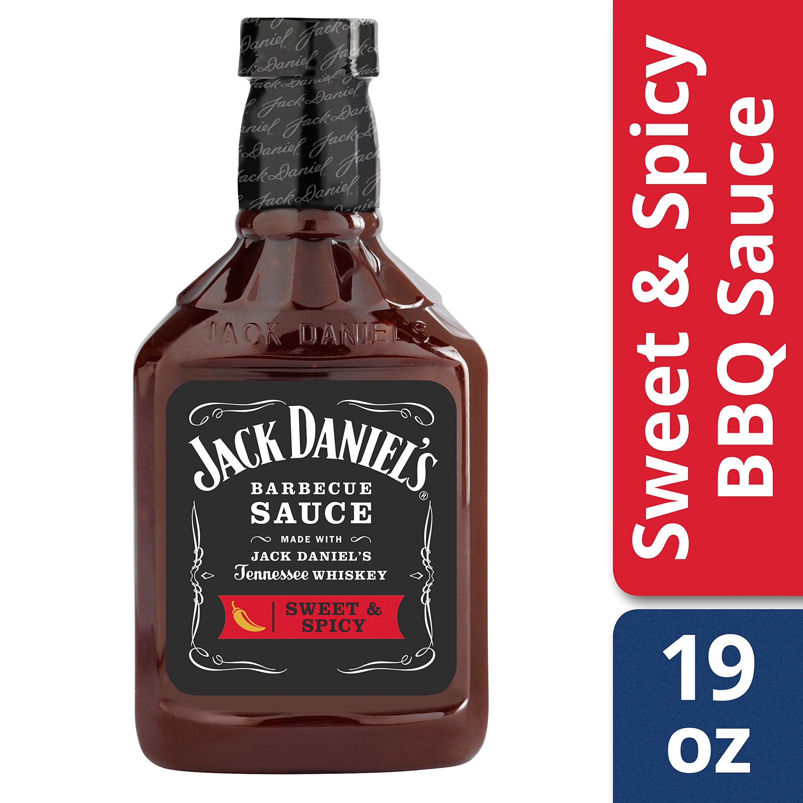 Jack Daniel's Honey Smokehouse BBQ Sauce, 19oz Barbecue