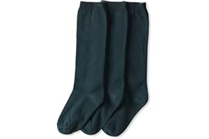 Jefferies Socks Little Girls' School Uniform Knee-High Sock