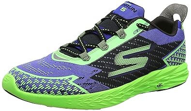 skechers go run 5 mens silver