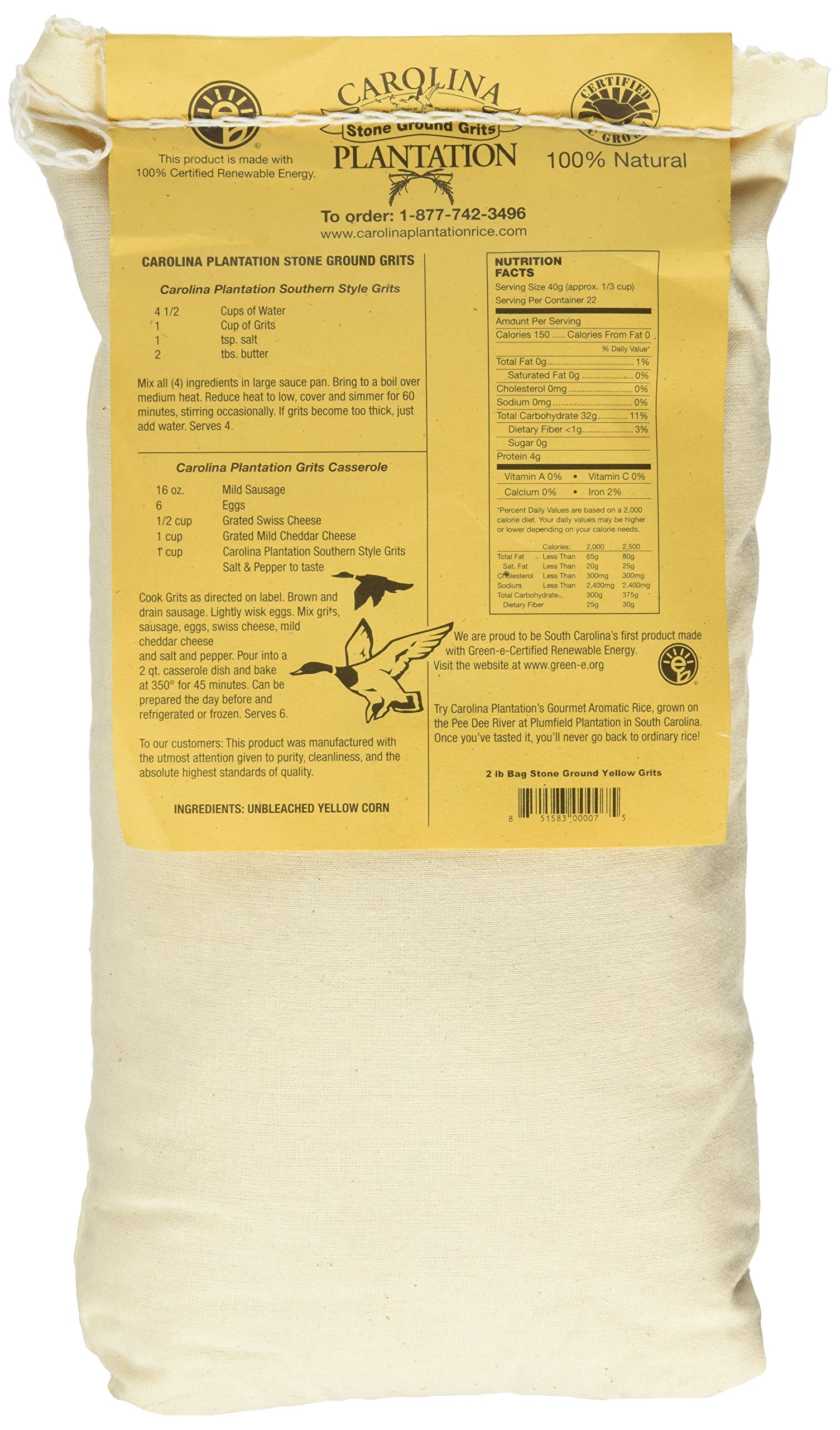 Carolina Plantation, Grits Stone Ground, 32 Ounce - Buy ...