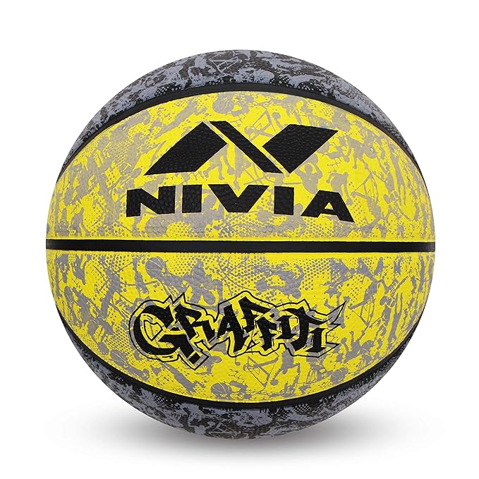 Nivia Graffiti Basketball - Size: 7