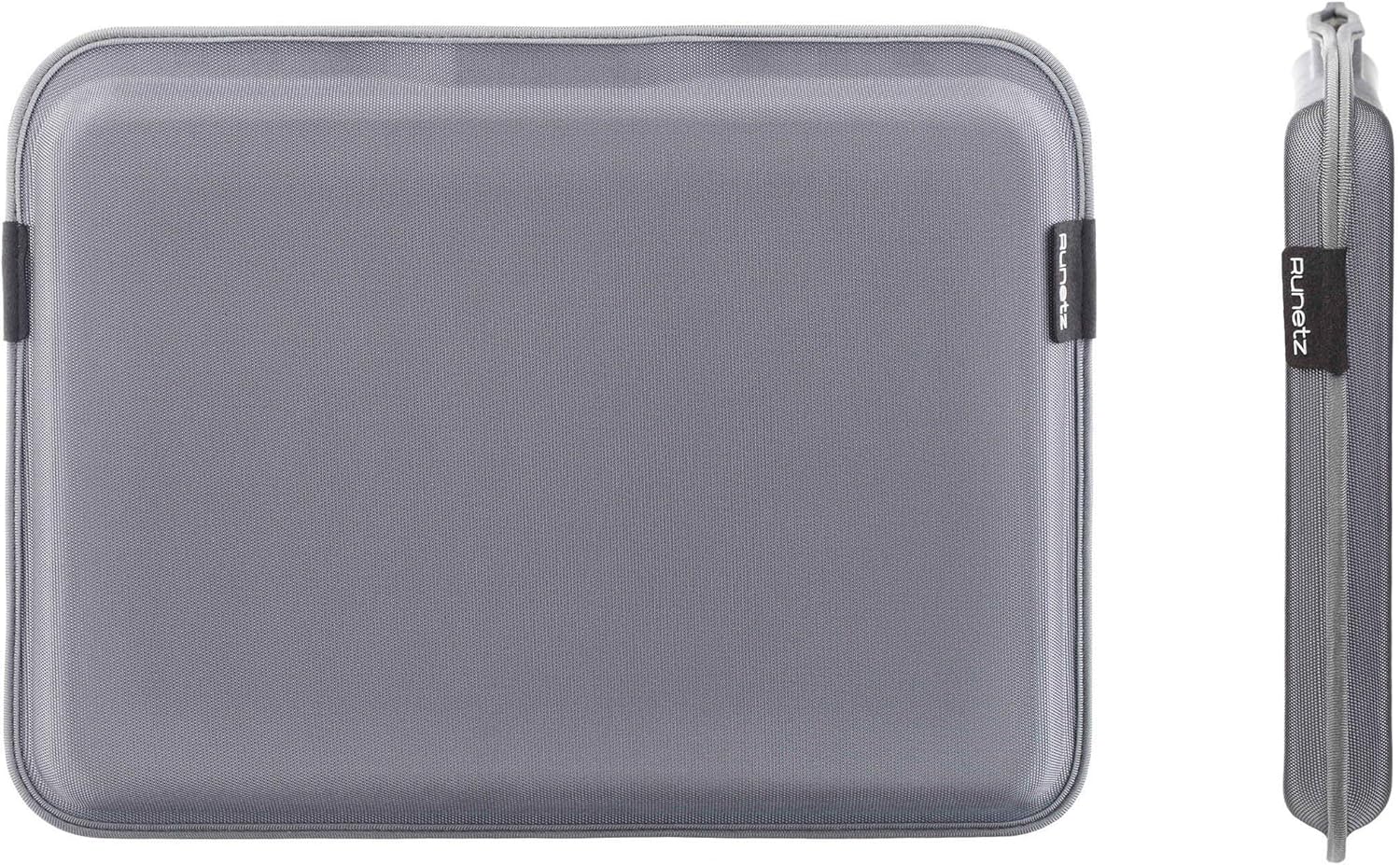 Runetz - MacBook Pro 15 inch Sleeve Magnetic Laptop Sleeve 15.4 inch Sleeve Notebook Computer Bag Protective Case Cover with Magnet - Gray
