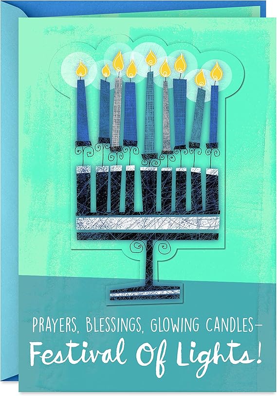 Hallmark Tree of Life Hanukkah Card (Festival