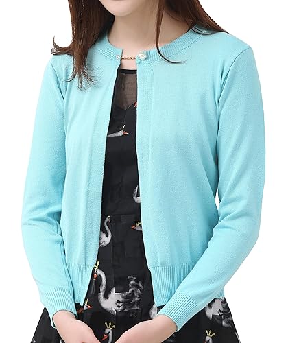 NianEr Womens Light Weight Open Front Knit Cardigans Sweater