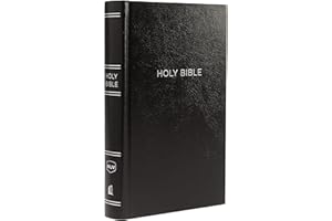 NKJV Holy Bible, Personal Size Giant Print Reference Bible, Black, Hardcover, 43,000 Cross References, Red Letter, Comfort Pr