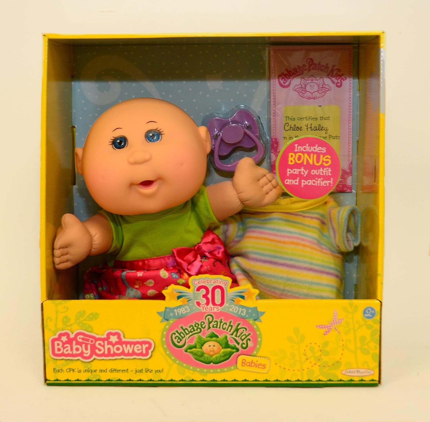 cabbage patch baby shower