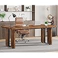 Tribesigns 70.9" Executive Desk, Large Office Computer Desk, Simple Laptop Desk Study Writing Table Workstation for Home Office