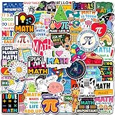 Shizvaeus 200PCS Math Stickers for Students Teens, Math Teacher Gift | No Repeats, Classroom Decor, Party Favors, Water Bottle Laptop Journal Phone Notebook Back to School Supplies