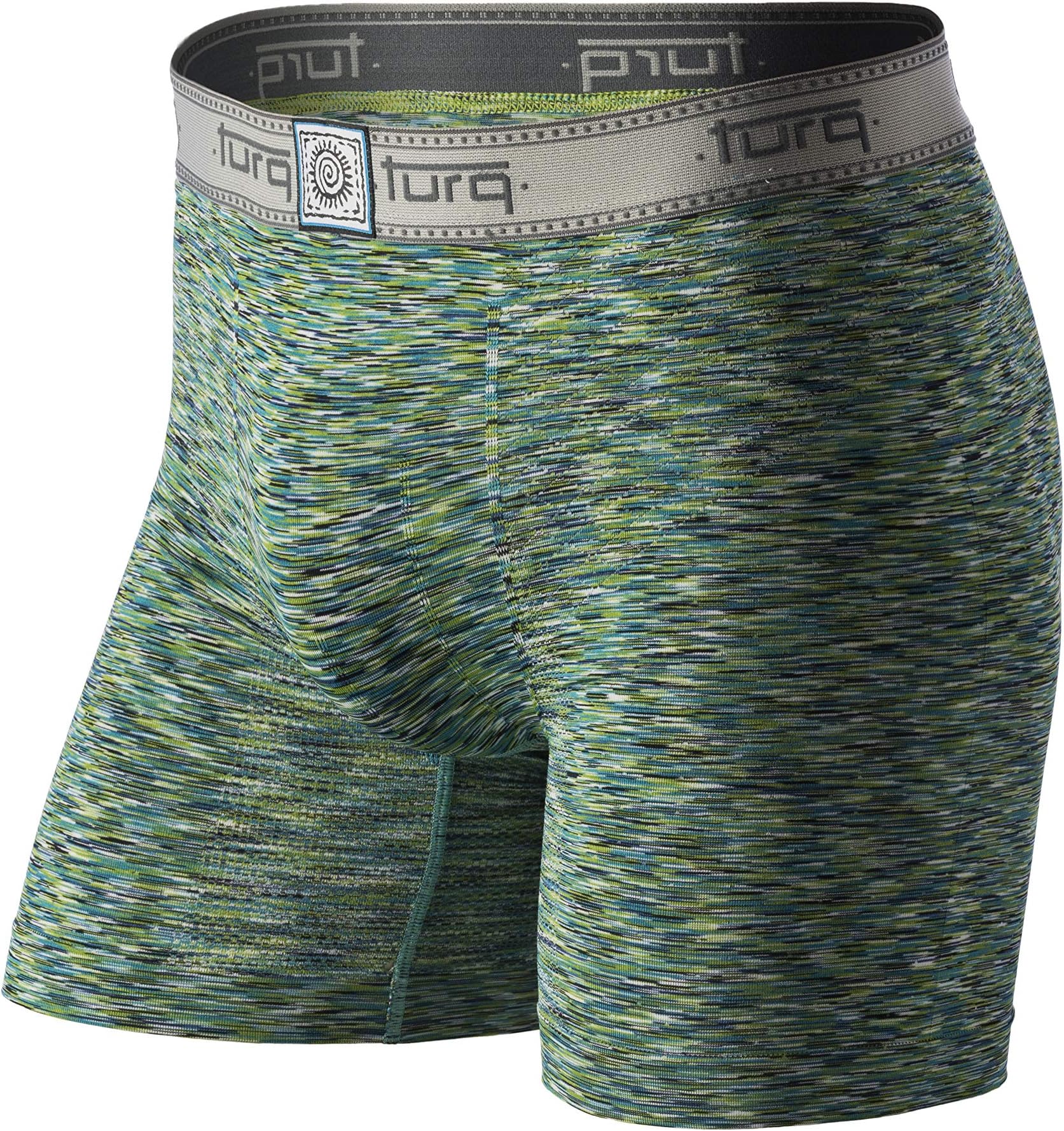 TURQ Anti-Chafing Boxer Briefs and Athletic Underwear for Men | Moisture Wicking, Swim Underwear w/ Freestyle Fit