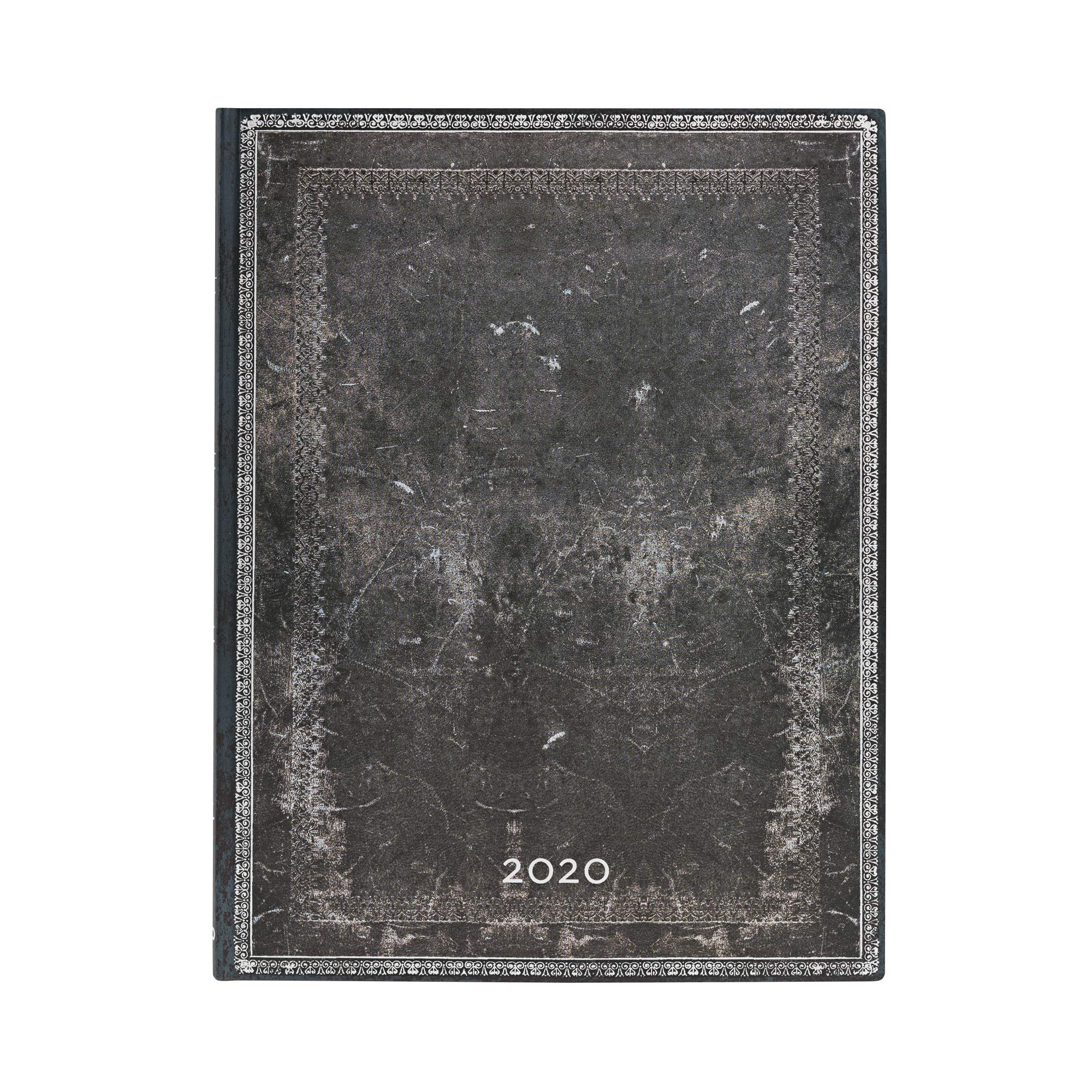 Paperblanks Flexis 12 Months 2020 Midnight Steel Flexis Agendas | Ultra (180 × 230 mm)