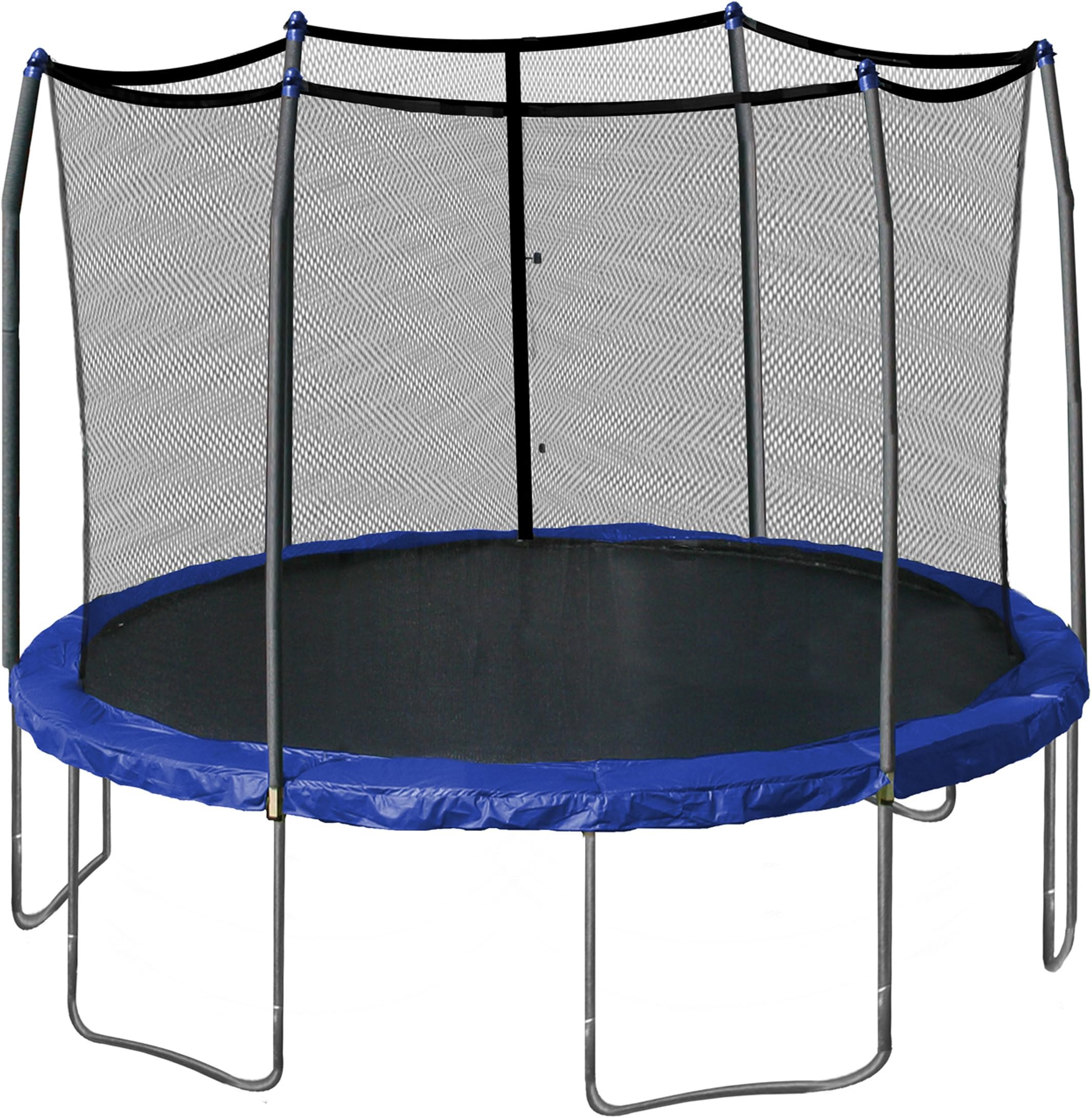 Skywalker Trampolines 12-Feet Round Trampoline and Enclosure with Spring Pad