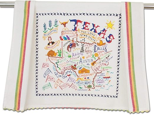 Amazon Com Catstudio Texas Dish Hand Towel Beautiful Award