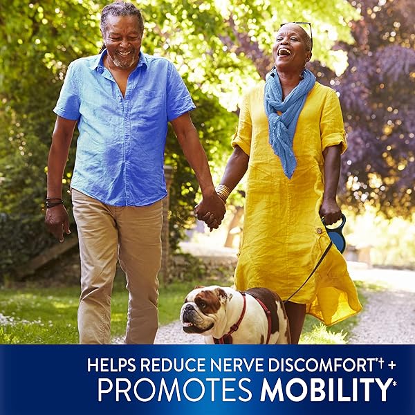 NERVIVE ADVANCED NERVE RELIEF + MOBILITY, WITH ALPHA LIPOIC ACID TO HELP REDUCE NERVE ACHES, WEAKNESS, & DISCOMFORT*† AND BOSWELLIA TO PROMOTE MOBILITY*, VITAMINS B12,B6,B1, 30 TABLETS