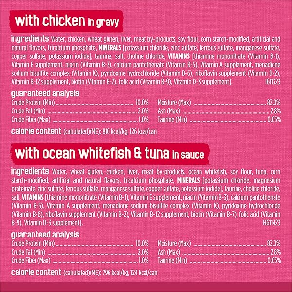 PURINA FRISKIES GRAVY WET CAT FOOD VARIETY PACK, SURFIN’ AND TURFIN’ PRIME FILETS FAVORITES – (PACK OF 40) 5.5 OZ. CANS