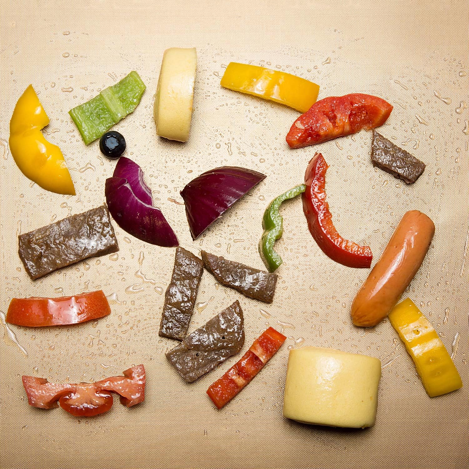 Aoocan Copper Grill Mat - Set of 5 Heavy Duty BBQ Grill Mats Non Stick, BBQ Grill & Baking Mats - Reusable, Easy to Clean Barbecue Grilling Accessories - Extended Warranty : Garden & Outdoor