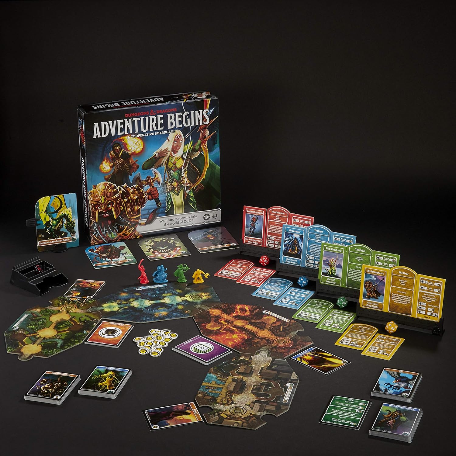 Mua Dungeons & Dragons Adventure Begins, Cooperative Fantasy Board Game