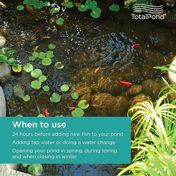 TOTALPOND A20011 CHLORINE REMOVER PLUS, 16-OUNCE