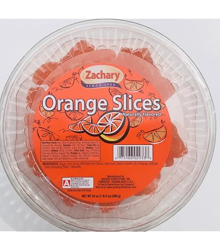 Amazon.com: Zachary Fruit Slices, Orange and Multi-Color (1 of each)