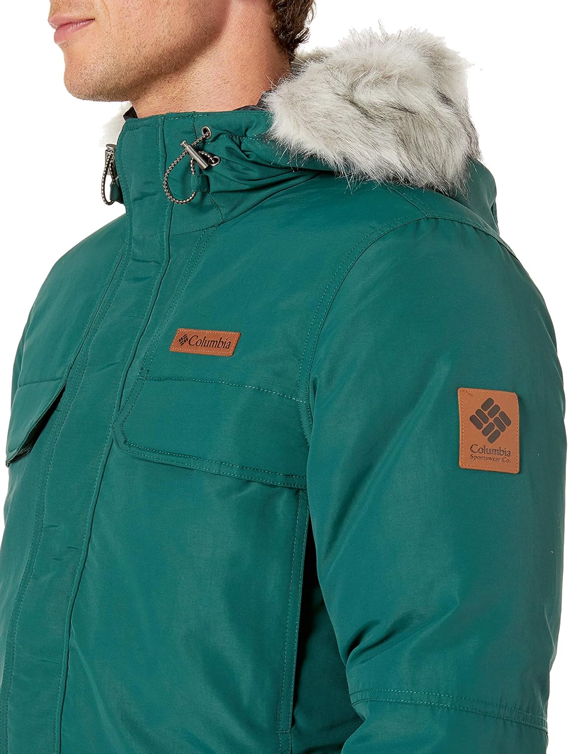 columbia trillium parka men's down jacket