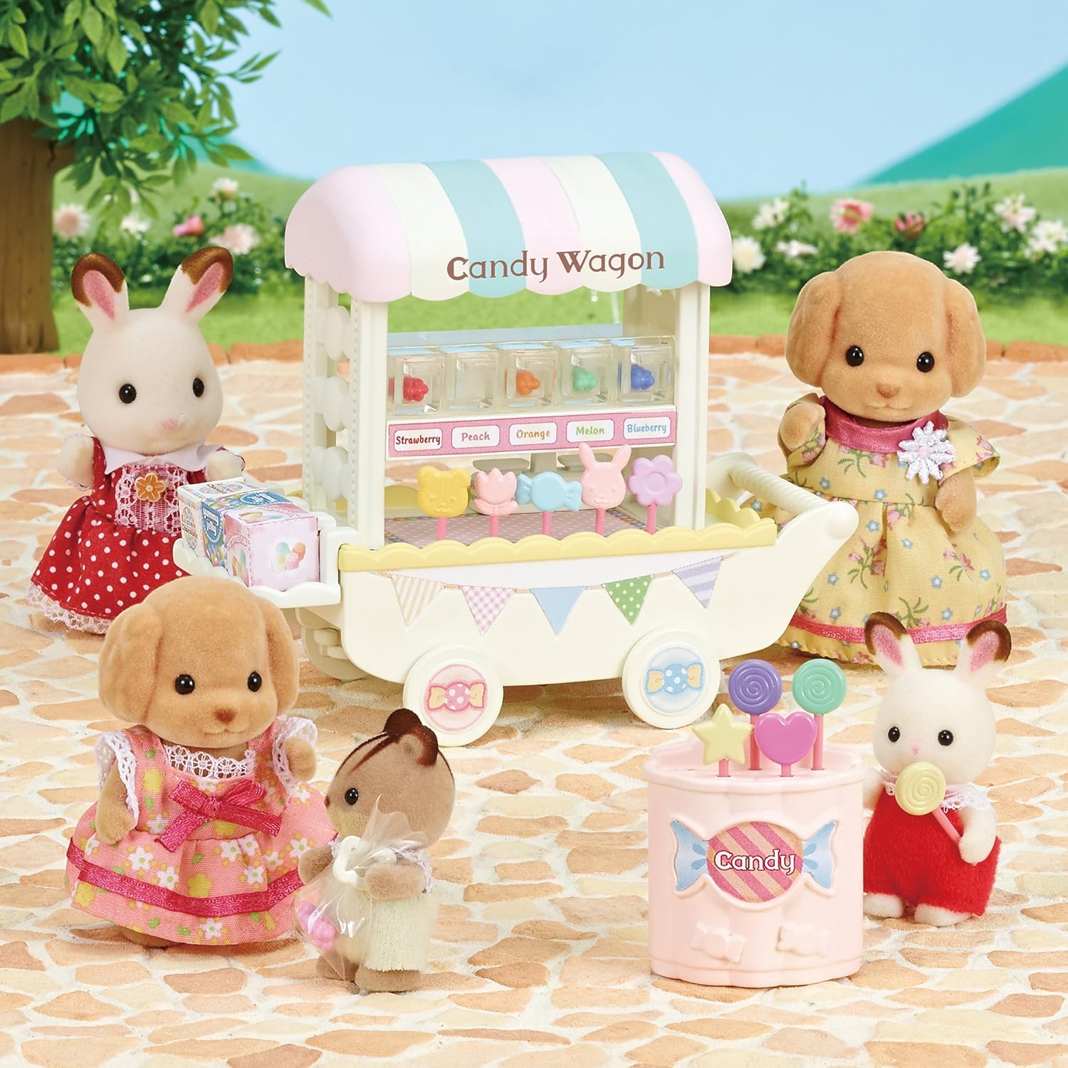 calico critters candy wagon