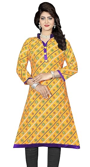 Winza Cotton Silk Kurti For Womens (XL)