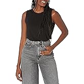 Amazon Essentials Women's Relaxed-Fit Sleeveless Muscle Tank Top