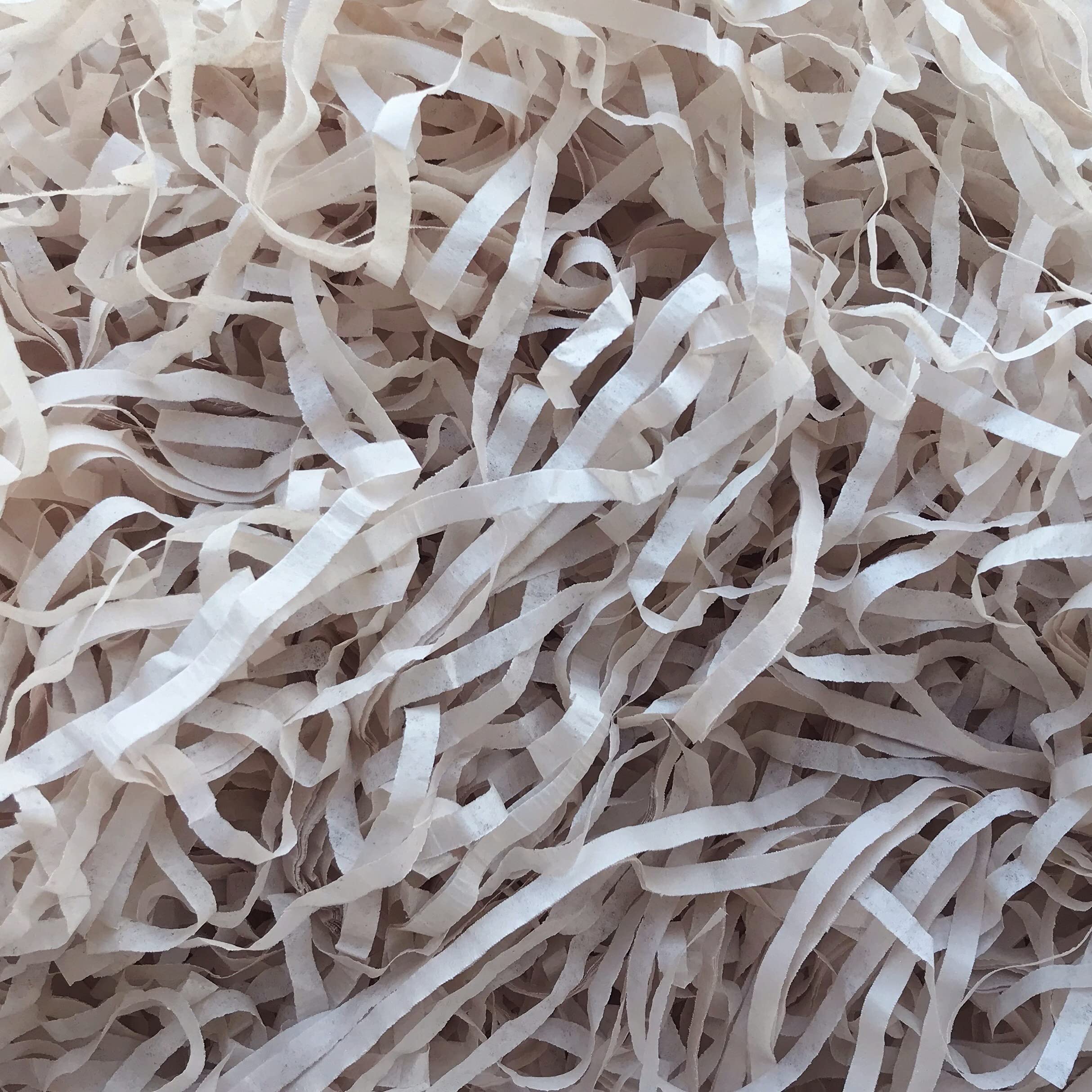 InsideMyNest Sand Shredded Tissue Paper Box Filler Champagne Blush Hamper Gift Basket Acid-free Colourfast (100g)