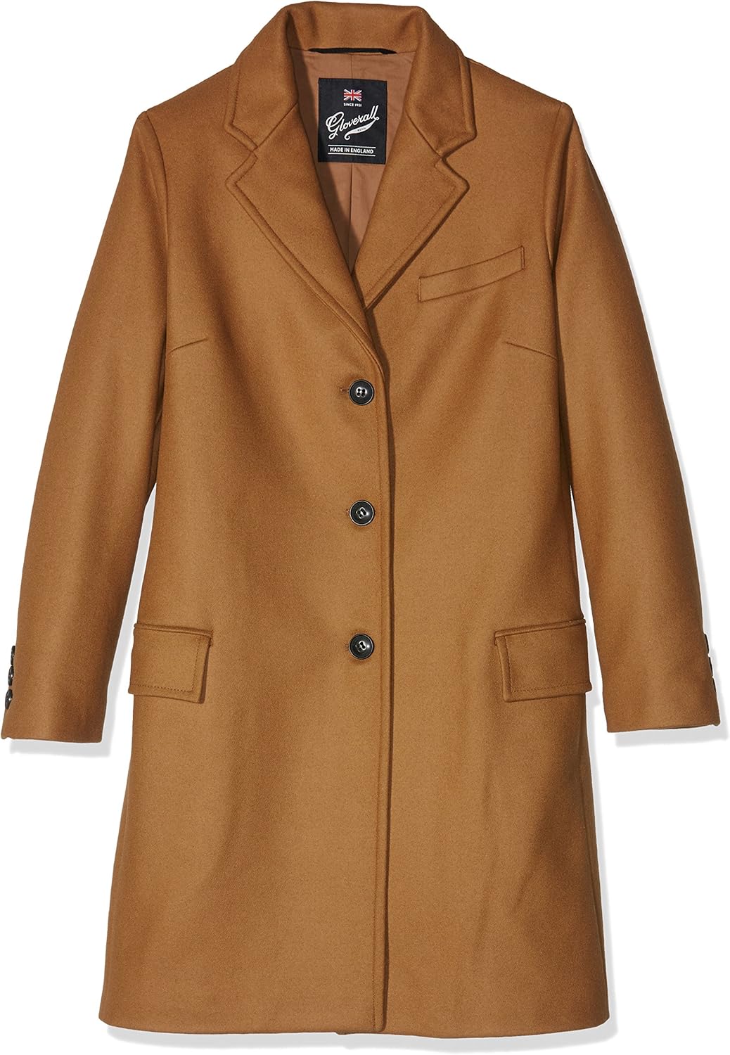 Gloverall Chesterfield, Manteau Femme, Beige (Camel), XX-Large: Amazon.fr: V??tements et accessoires