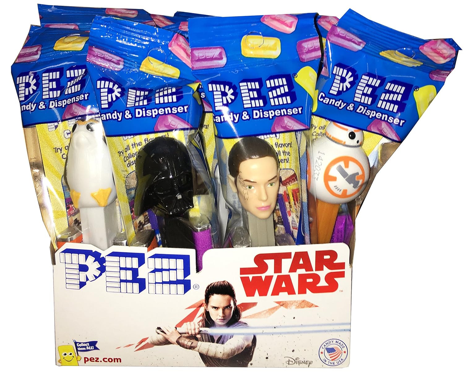 star wars pez candy dispensers