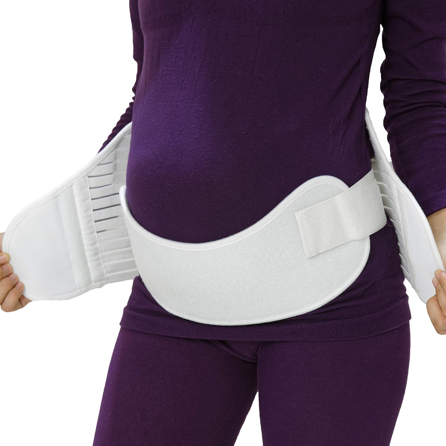 NEOtech Care Maternity Belt - Pregnancy Support - Waist/Back/Abdomen Band, Belly Brace (Black, Size XL): Health & Personal Care