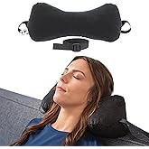 Core Products Sleep Log Bone Shaped Chiropractic Neck and Back Pillow for Cervical Support, Adjustable Firmness - Travel or Use at Home, 15" x 7" x 7", 60" Strap