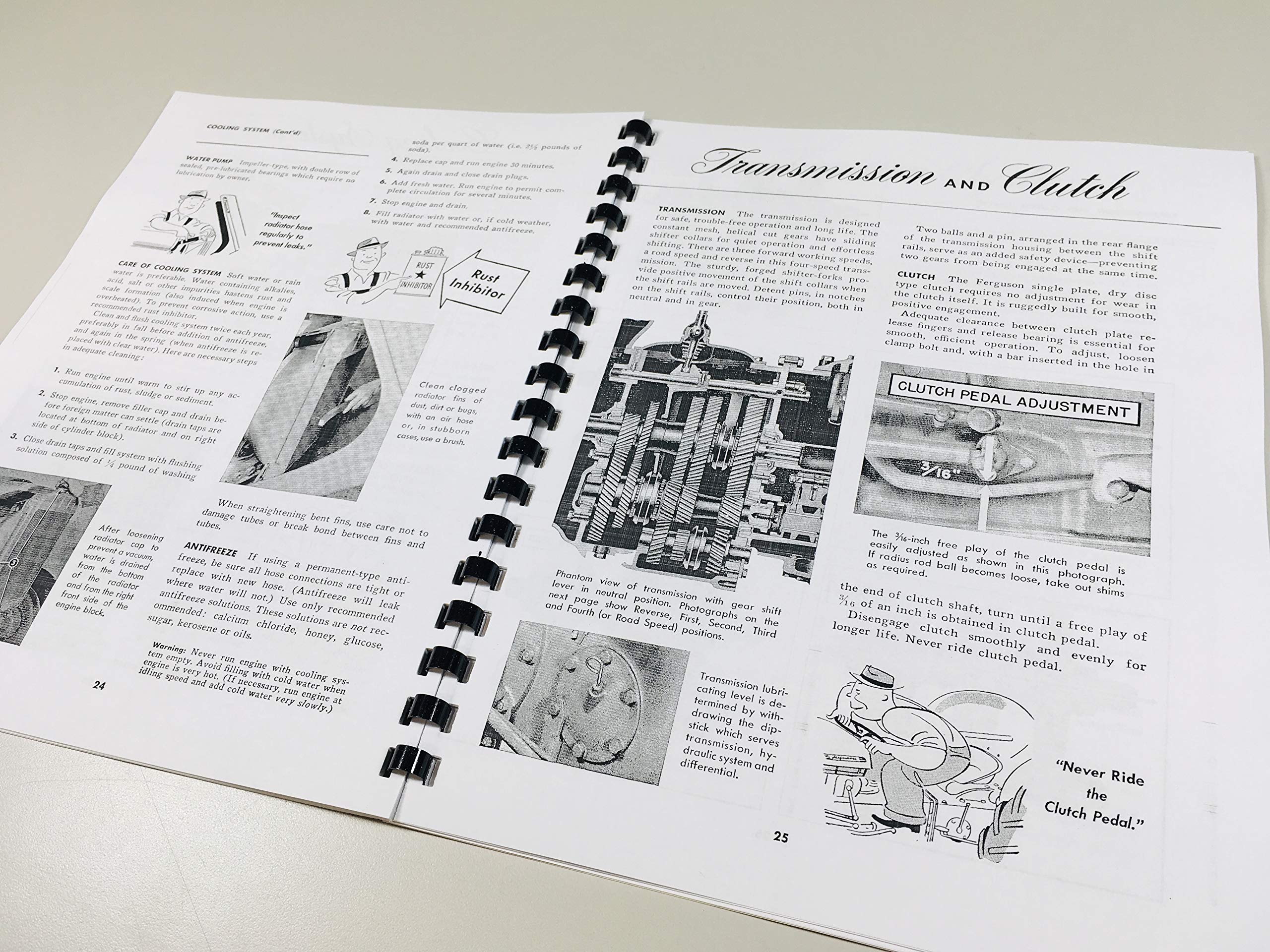 FERGUSON TO-20 FARM TRACTOR OWNERS INSTRUCTION & OPERATING MANUAL - 1948  1949 1950 1951: FORD: Amazon.com: Books