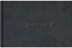 Classic Black Guest Book