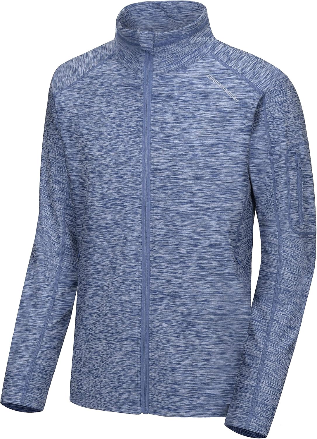 Dasawamedh Men's Running Sport Track Jacket Full Zip Workout Athletic Fitness Jackets for Training: Clothing