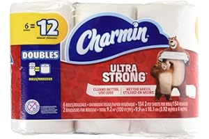 Charmin Ultra Strong Toilet Paper 6 Double Rolls