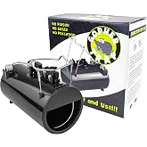 Gopher Trap Black Hole &ndash; Pocket Gopher &amp; Yard Mole Tunnel Trap &ndash; Easy-Set Reusable Design &ndash; Non-Toxic, Spring-Loaded Rodent Eliminator