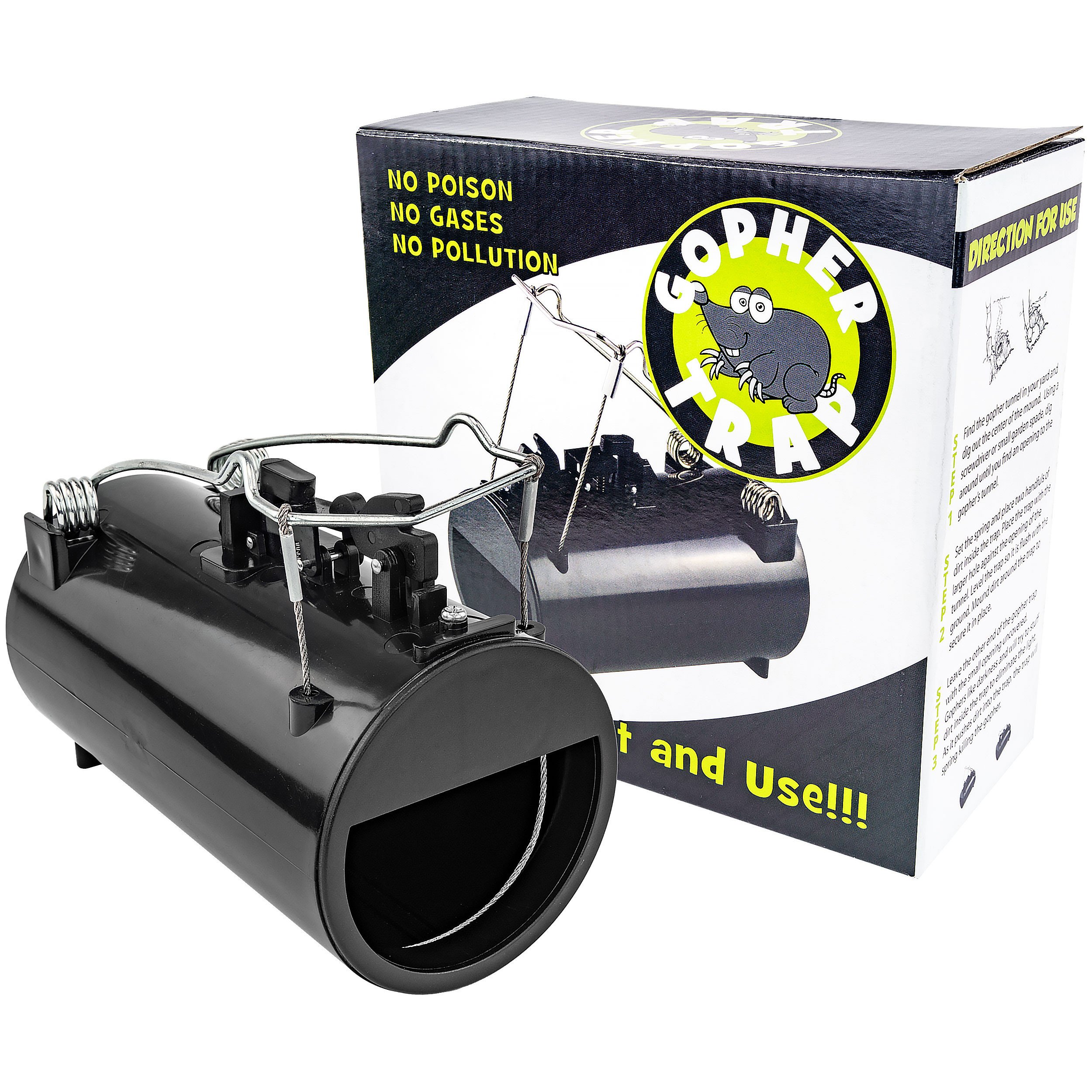 Black Hole Gopher/Rodent Trap 2.0