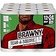 Brawny Tear-A-Square Paper Towels, 12 Double = 24 Regular Rolls - View #2