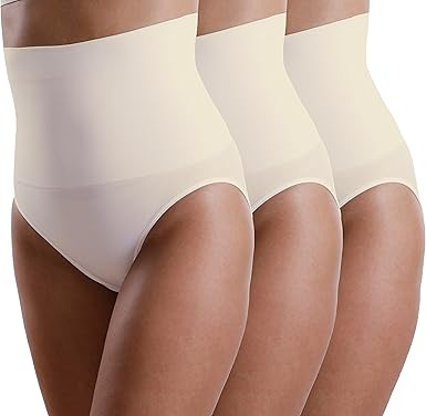 high waisted control knickers