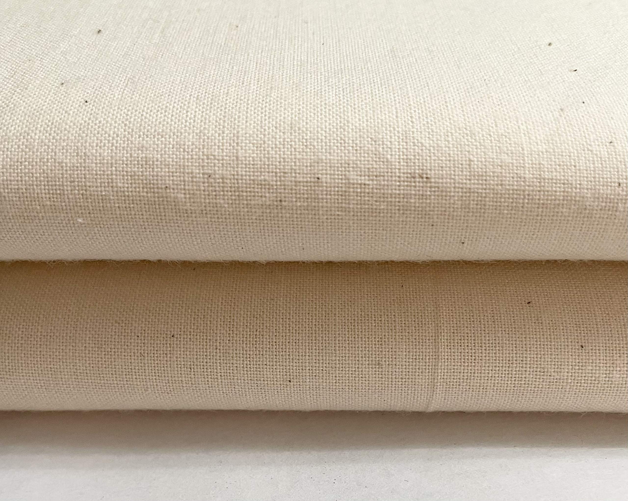 100% Cotton Natural Calico Unbleached Craft Fabric - Medium Weight - 160CM Extra Wide (2 Metre)