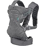 Infantino Flip Advanced 4-in-1 Carrier - Ergonomic, convertible, face-in and face-out front and back carry for newborns and o