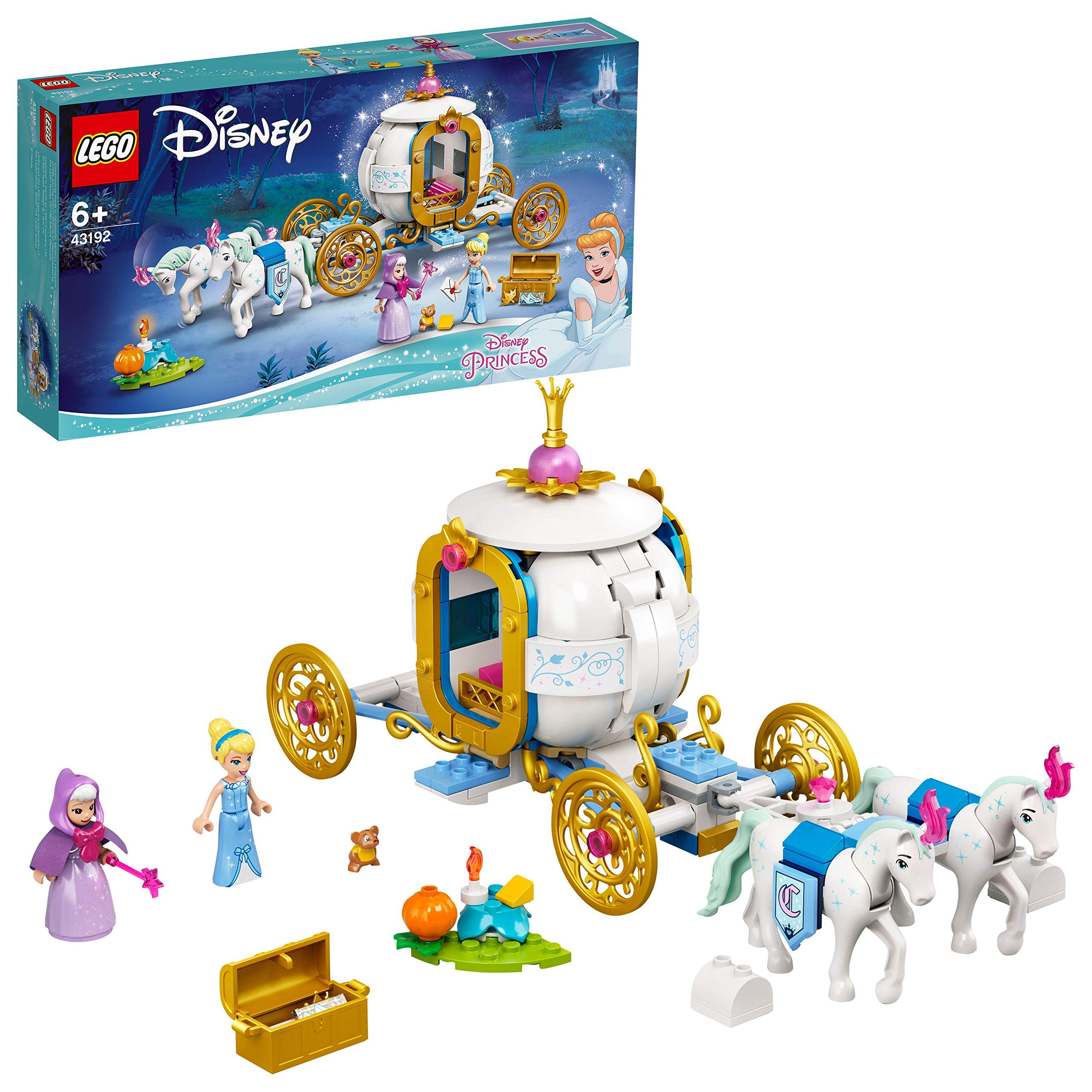 LEGO 43192 Disney Princess Cinderella’s Royal Carriage