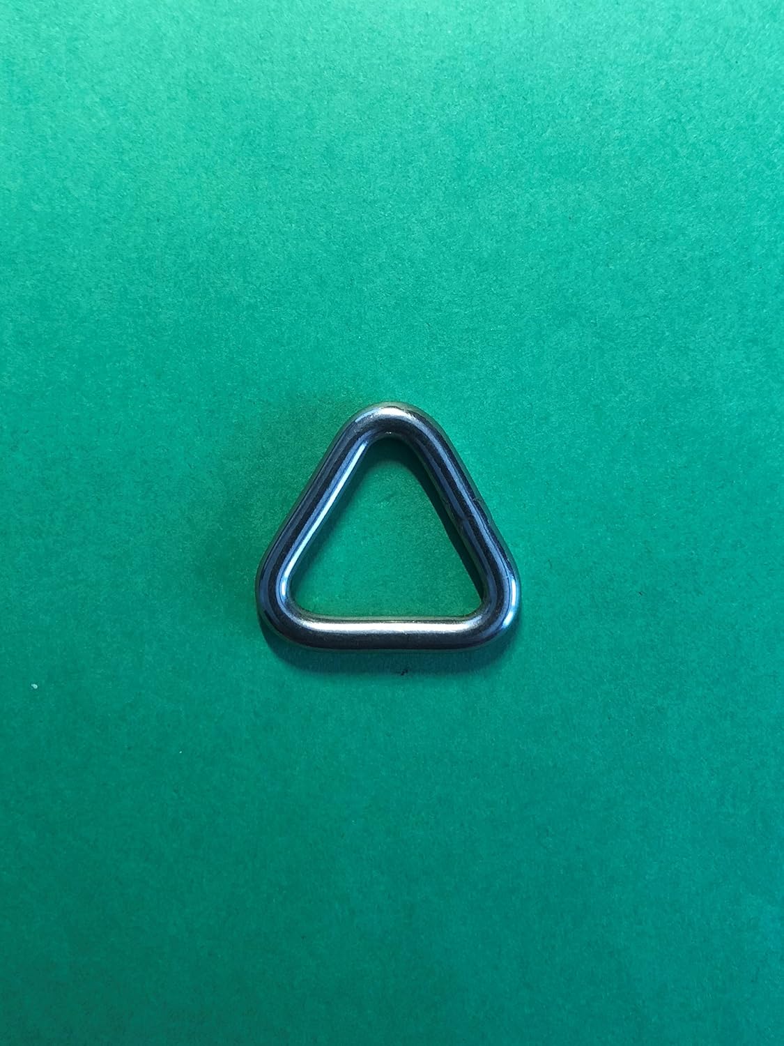 5 Pieces Stainless Steel 316 Triangle Ring Welded 5/32" x 3/4" (4mm x 20mm) Marine Grade Loop - Image 3