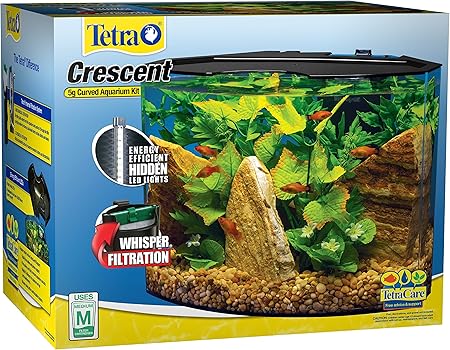 Tetra Crescent Betta Fish Tank