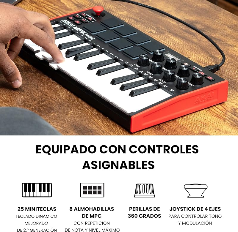 MPK Mini MK3 Teclado Controlador MIDI USB